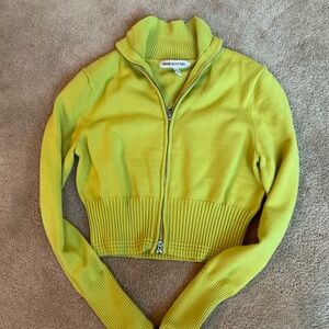 Urban Outfitters Vibrant Green Cowl Neck Sweater